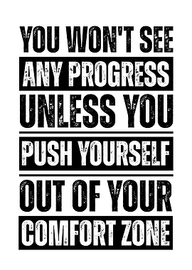 Motivational Quote: Comfort Zone