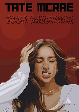 Tate Mcrae 2026 Calendar
