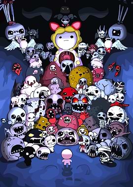 The Binding of Isaac Game Art