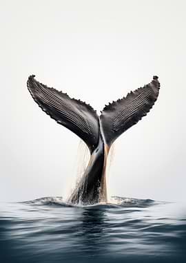 Whale Tail Breach