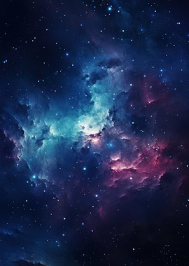 Nebula in Deep Space