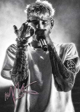 Machine Gun Kelly Performing Live