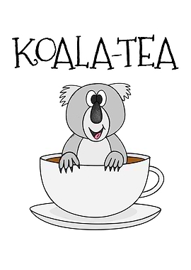 Koala-Tea Australia Wildlife Funny