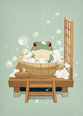 Frog Bubble Bath Animal
