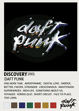 Daft Punk Discovery Album Cover