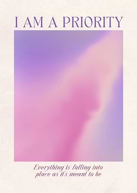 I am a priority