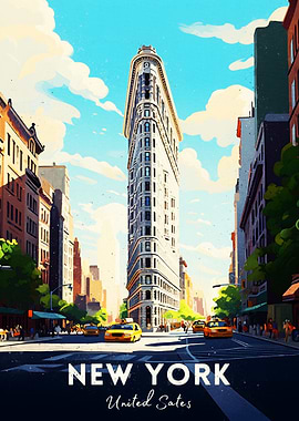 New York City Flatiron Building