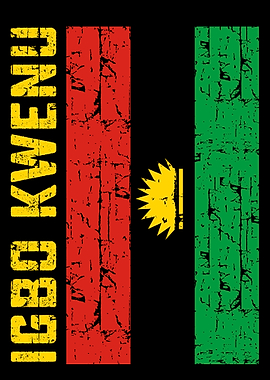 Igbo Kwenu Biafra Flag