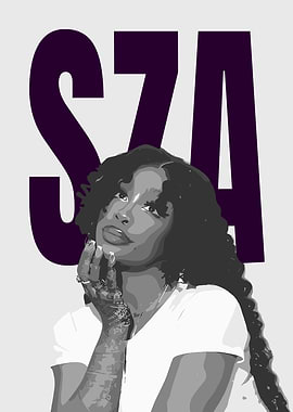 SZA poster