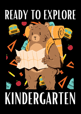 Ready to Explore Kindergarten Bear