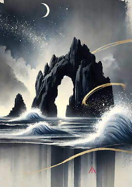 Ocean Guardian at Dawn’s Embrace