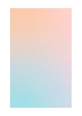 Gradient Background Peach to Blue