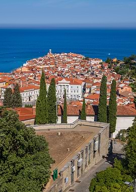 Old Town of Piran in Slovenia