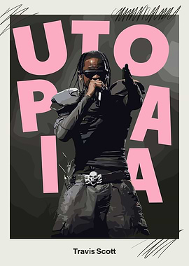 Travis Scott Utopia Album Cover Art