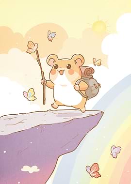 Hamster Hiking Adventure Animal