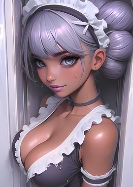 Anime Maid Portrait