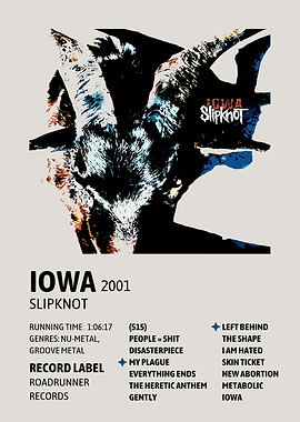 Slipknot Iowa Album Cover