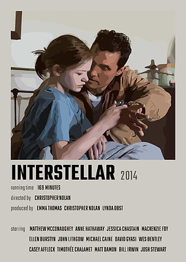 Interstellar Movie Poster Art