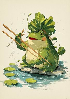 Frog Chopsticks