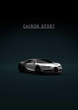 Bugatti Chiron Sport - White Front