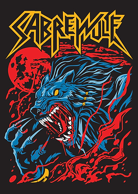 Sabrewolf Illustration