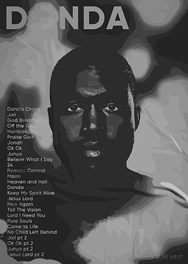 Kanye West - Donda Album Cover