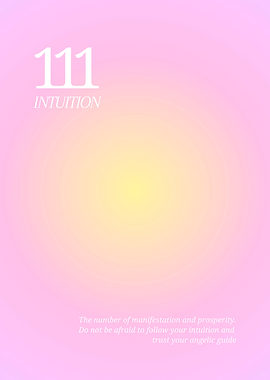 111 Intuition Manifestation