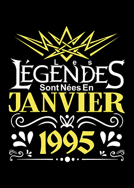 Legends Born in January 1995