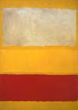 Abstract Color Field Painting