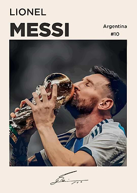 Lionel Messi World Cup Champion