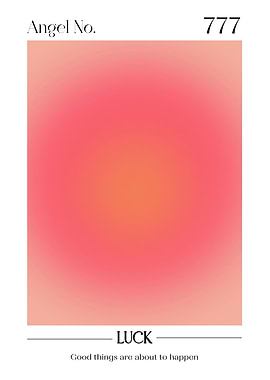 Angel Number 777 Luck Gradient