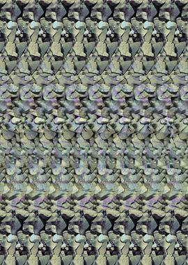 Autostereogram of Rocks