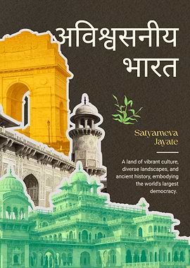 Incredible India Travel Poster