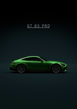 Mercedes AMG GT63 PRO 2025 Green