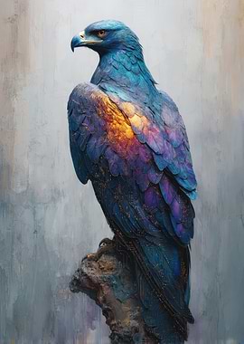 Majestic Blue Eagle
