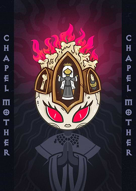 Chapel Mother - Candle-Crowned Horror Nun