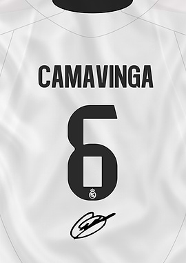 Camavinga Madrid Jersey Number 6