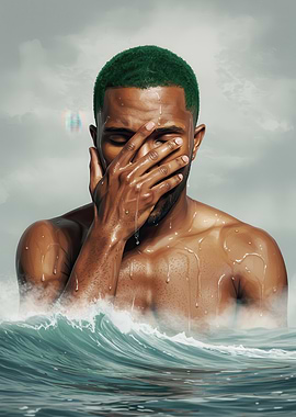 Frank Ocean in the Ocean
