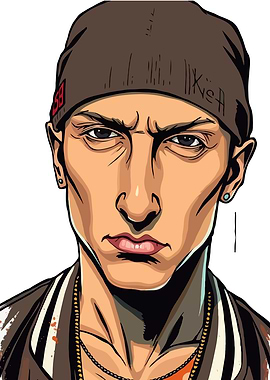 Eminem Portrait Illustration