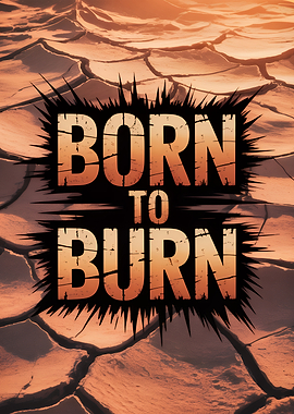 Born to Burn Desert Graphic