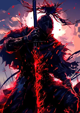 Dark Knight with Sword