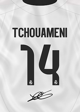 Tchouameni Madrid Jersey Number 14