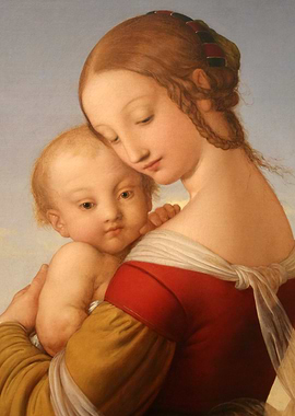 Madonna and Child Painting