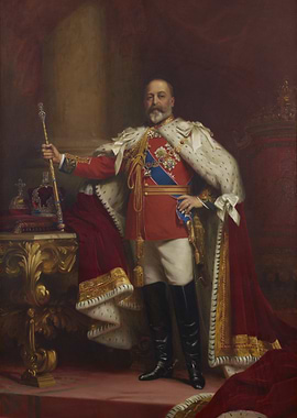 Portrait of King George V