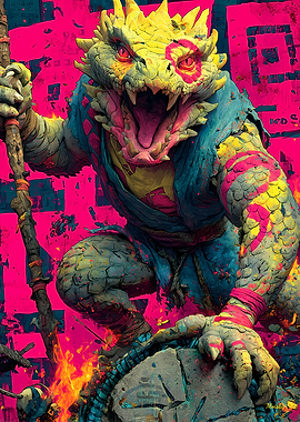 Urban Scale – The Neon Reptile’s Fury