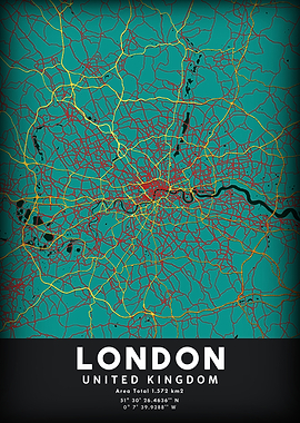 London, United Kingdom Map
