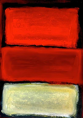 Abstract Color Blocks Painting