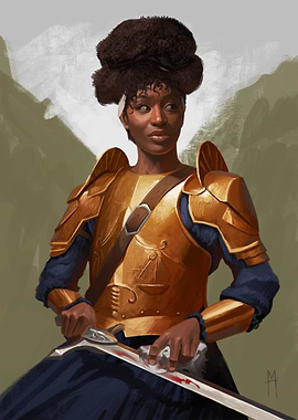 When justice took off the blindfold