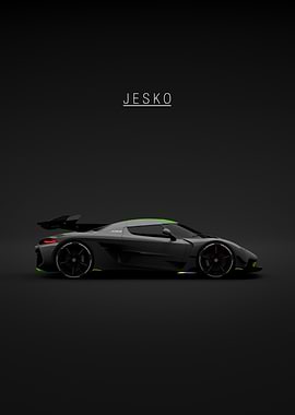Koenigsegg Jesko Grey