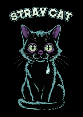 Stray Cat Illustration